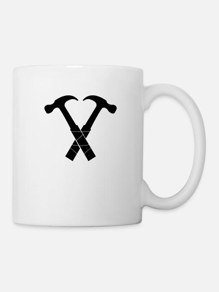 Marteau - Mug blanc - blanc
