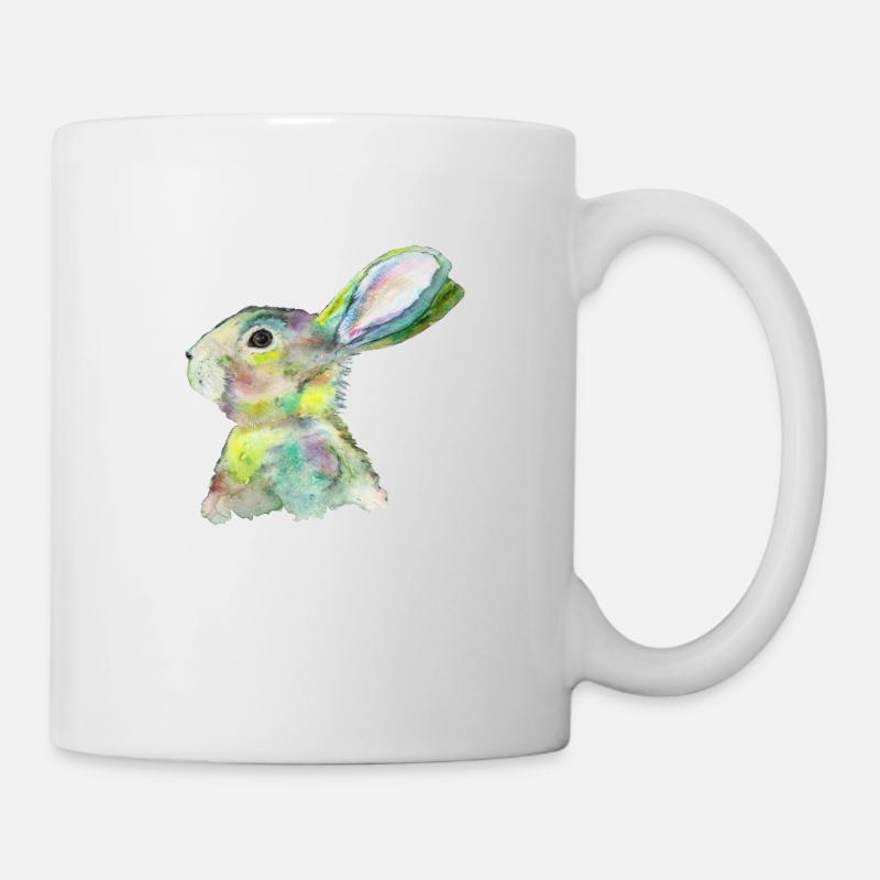 Hase - Tasse - Weiß