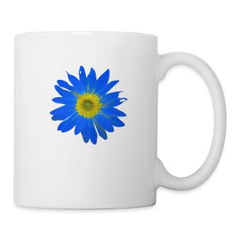 Sunflower Ukraine Flag Flag Yellow Blue Colors - Mug - white - Right