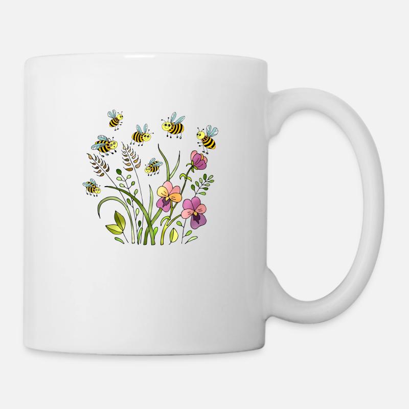 Insectes - Mug blanc - blanc