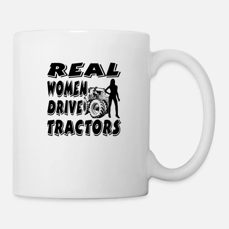 Traktor - Tasse - Weiß