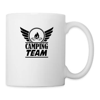 Camping Team - Tasse - Weiß - Rechts