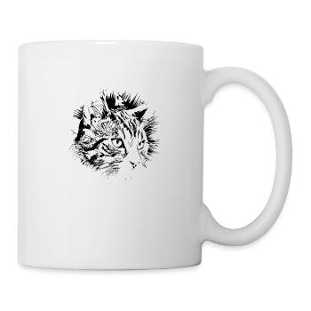 Chat - Mug blanc - blanc - Droite