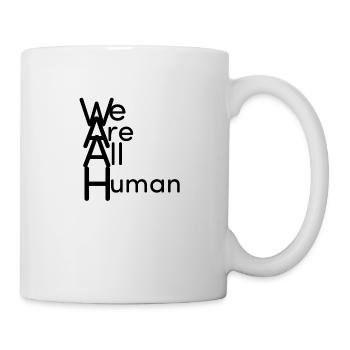 We are all human - Mug - white - Right