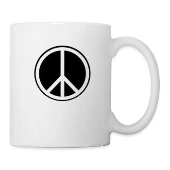 Peace Symbol - Mug - white - Right