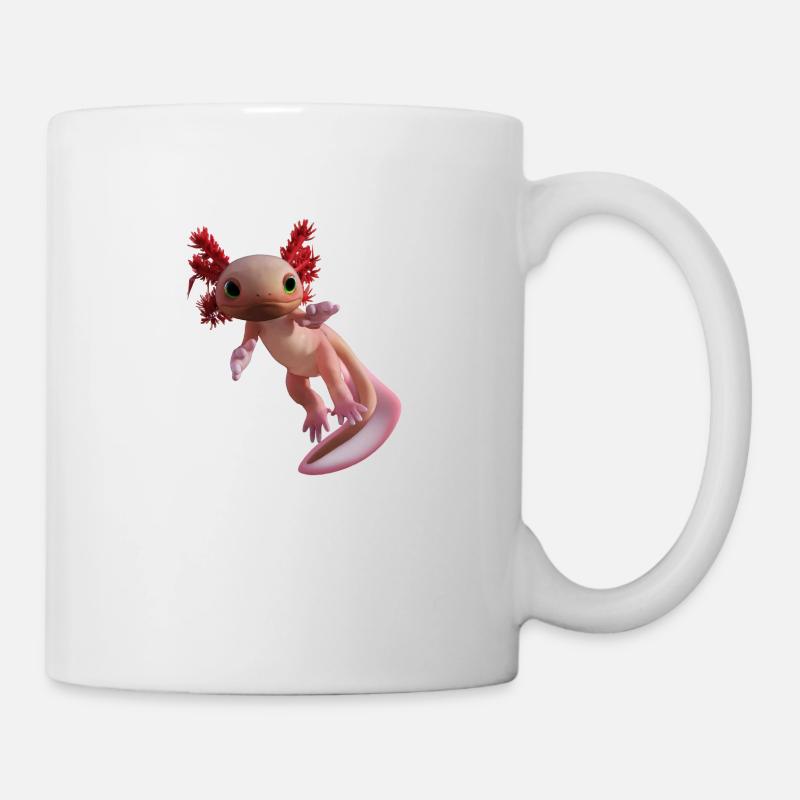 Axolotl - Mug blanc - blanc