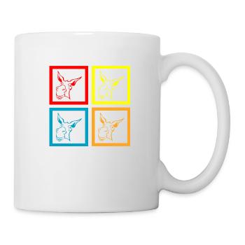 Donkey Esel - Tasse - Weiß - Rechts