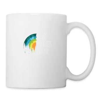 Save Mother Earth Naturschutz Umweltschutz - Tasse - Weiß - Rechts