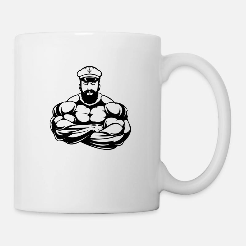 Strong Captain - Tasse - Weiß