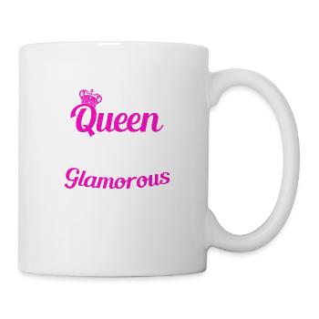 Birthday Queen turns 50 50th birthday Women - Mug - white - Right