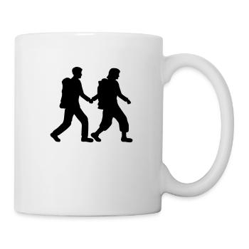 2 Friends Couple - Mug - white - Right