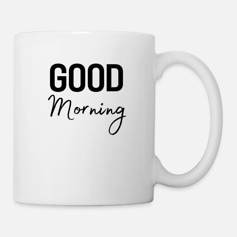 Good morning - Mug blanc - blanc