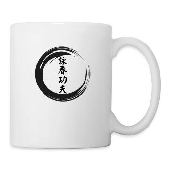 zen ving tsun kung fu - Tasse - Weiß - Rechts