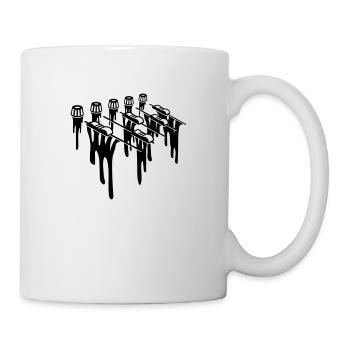 Tropfen Tonregler Mischpult - Tasse - Weiß - Rechts