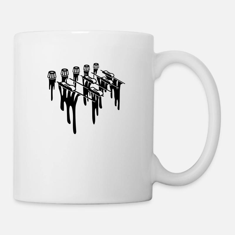 Table de mixage Drop Sound Controller - Mug blanc - blanc