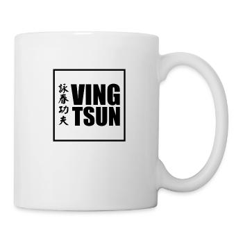 Ving Tsun Kung Fu - Wing Chun black - Tasse - Weiß - Rechts