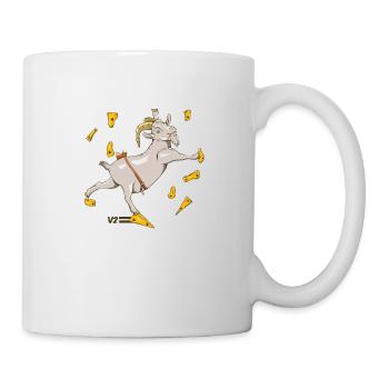 Ziegenfelsen klettern - Tasse - Weiß - Rechts