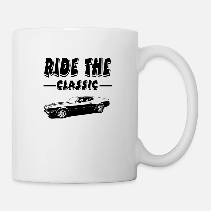 Auto - Tasse - Weiß