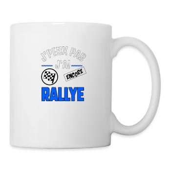 J’peux pas j’ai rallye - Mug blanc - blanc - Droite