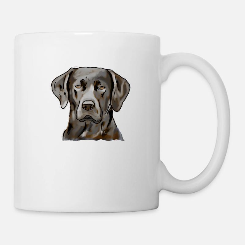 Labrador - Tasse - Weiß