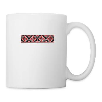 Ukrain Traditional Design - Tasse - Weiß - Rechts