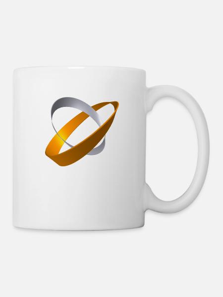 Möbiusband - Mug - white