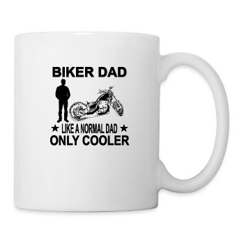 Motocyclette - Mug blanc - blanc - Droite