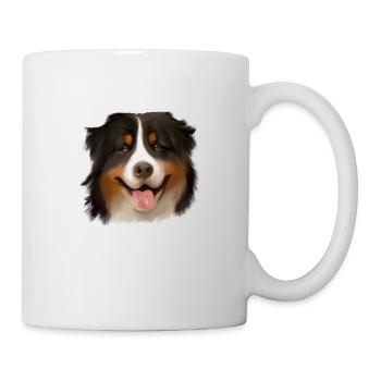 Bouvier bernois - Mug blanc - blanc - Droite