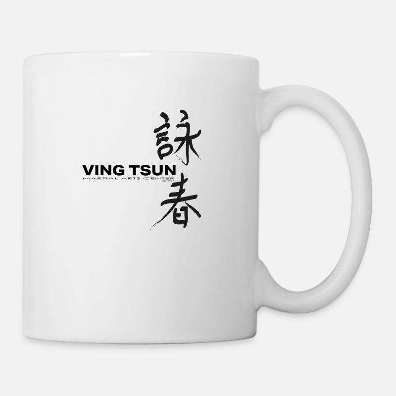 Ving Tsun Martial Arts Center est 1987 black - Mug - white