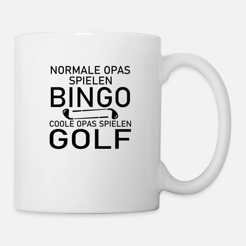 golf sport - Tasse - Weiß
