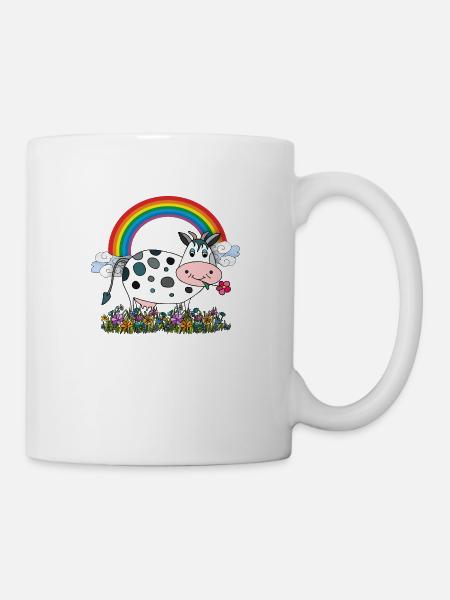 Vache - Mug blanc - blanc