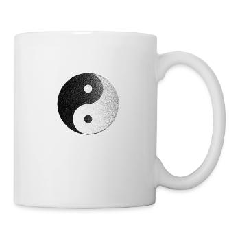 Ying et Yang - Mug blanc - blanc - Droite