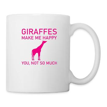 Giraffe Baby Animal Zoo Safari - Mug - white - Right
