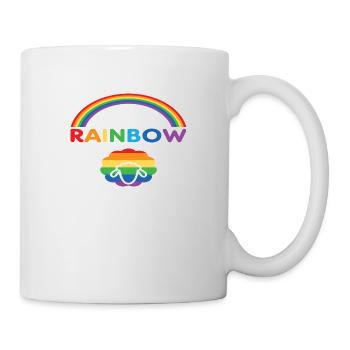 I'm the Rainbow Sheep in the Family - Mug - white - Right
