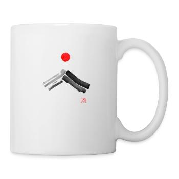 fuji sun - Mug blanc - blanc - Droite
