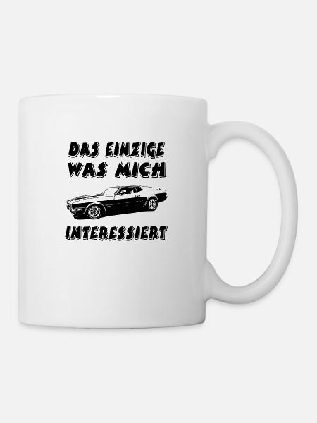 Auto - Tasse - Weiß