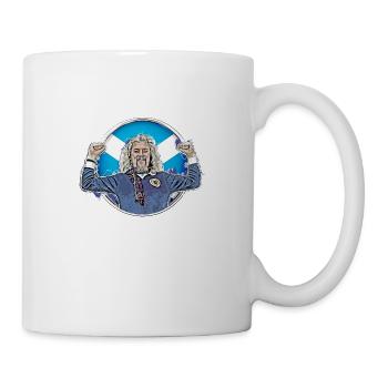No Scotland No Party - Das große Yin - Tasse - Weiß - Rechts