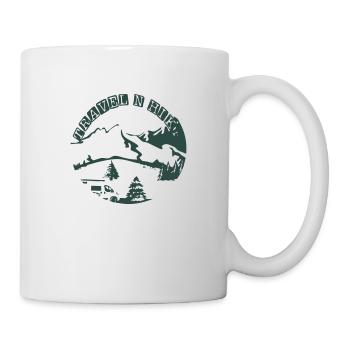 Travel N Hike Transparent - Tasse - Weiß - Rechts