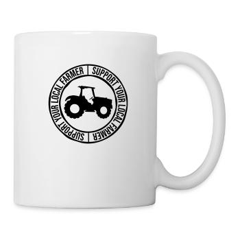 Support regional farmers - Mug - white - Right