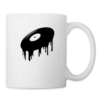 Chutes record de fusion - Mug blanc - blanc - Droite