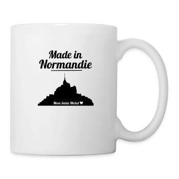 made in Normandy . - Mug - white - Right
