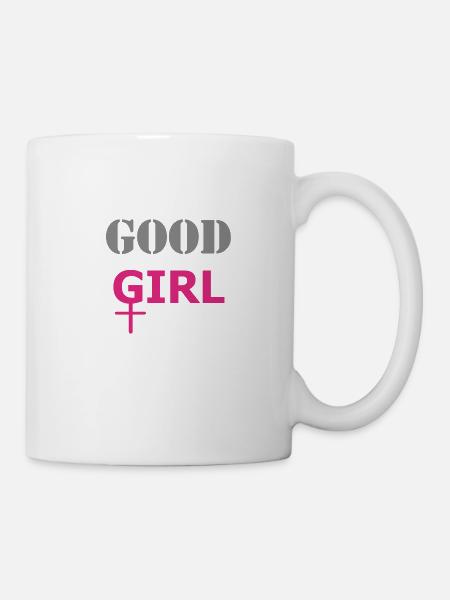 GOOD GIRL - Mug blanc - blanc