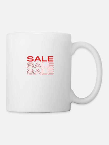Sale - Tasse - Weiß