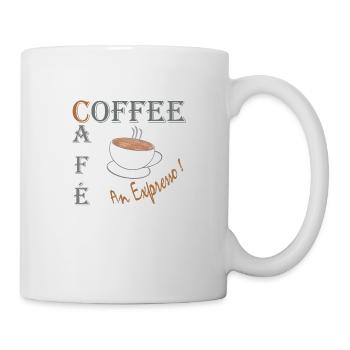 Coffee Café Expresso - Mug blanc - blanc - Droite