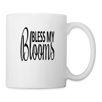 Bless my Blooms - Tasse - Weiß - Rechts