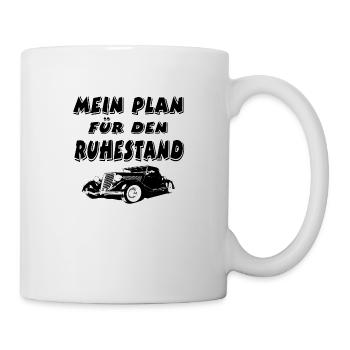 Auto - Tasse - Weiß - Rechts