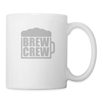 Dire Beer Glass Brew Crew - Mug blanc - blanc - Droite