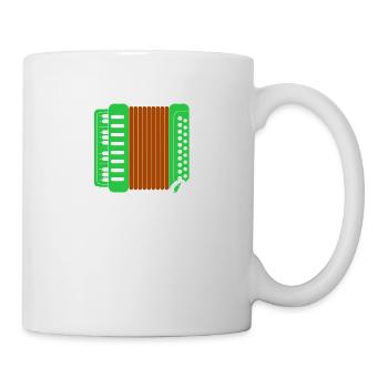 Squeeze Me Polka Accordion - Mug - white - Right