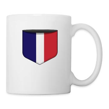France Pocket - Mug - white - Right