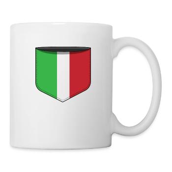 Pocket Italien - Tasse - Weiß - Rechts
